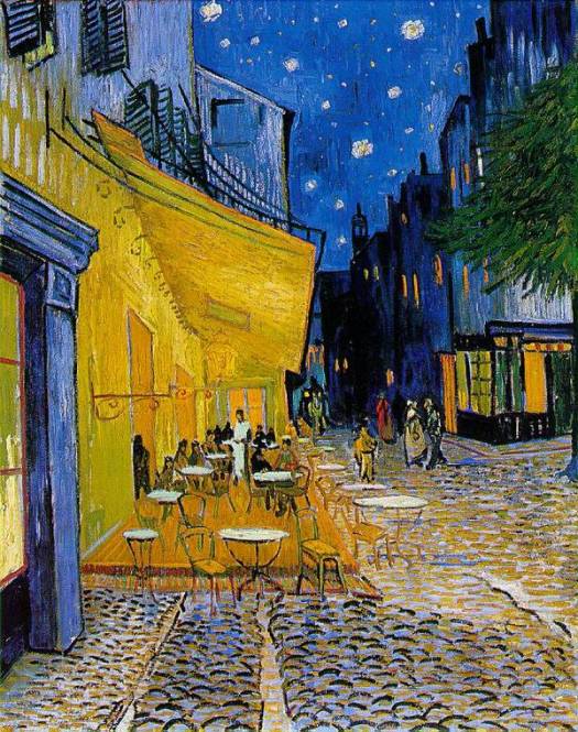 Café Terrace at Night, Vincent Van Gogh