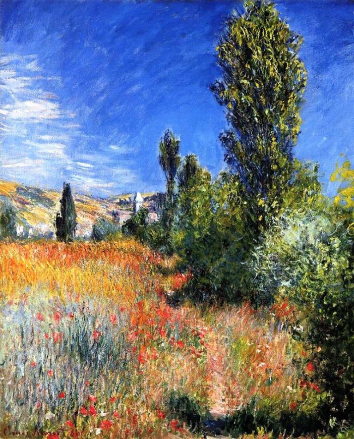 Landscape on the Ile Saint Martin - Claude Monet